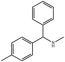 N-METHYL-N-[(4-METHYLPHENYL)(PHENYL)METHYL]AMINE Struktur