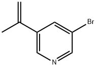 3-Bromo-5-(prop-1-en-2-yl)pyridine Struktur