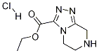 Ethyl 5,6,7,8-tetrahydro-[1,2,4]triazolo[4,3-a]pyrazine-3-carboxylate hydrochloride Struktur