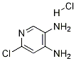 6-Chloropyridin-3,4-diaMine HCl Struktur