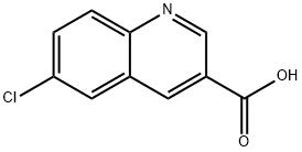 6-chloroquinoline-3-carboxylic acid Struktur