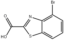 4-Bromo-benzothiazole-2-carboxylic acid Struktur