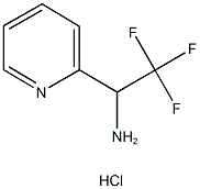 2-Pyridinemethanamine, .alpha.-(trifluoromethyl)-, hydrochloride (1:1) Struktur