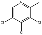 3,4,5-trichloro-2-Methylpyridine Struktur