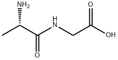 DL-ALANYL-GLYCINE Struktur