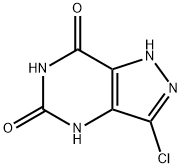 1H-Pyrazolo[4,3-d]pyriMidine-5,7(4H,6H)-dione, 3-chloro- Struktur