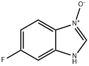 1H-Benzimidazole,6-fluoro-,3-oxide(9CI) Struktur