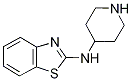 Benzothiazol-2-yl-piperidin-4-yl-aMine hydrochloride, 98+% C12H15N3S, MW: 269.80 Struktur