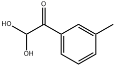 3-METHOXYPHENYLGLYOXAL HYDRATE Struktur