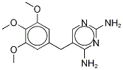 TRIMETHOPRIM-D9 MAJOR Struktur