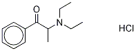 rac Diethylpropion-d10 Hydrochloride Struktur