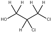 Glycerol 1,2-Dichlorohydrin-d5 Struktur