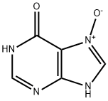 1,9-Dihydro-6H-purin-6-one 7-oxide Struktur