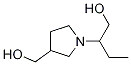 b-ethyl-3-(hydroxyMethyl)-1-Pyrrolidineethanol Struktur