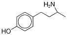 rac 4-(3-Aminobutyl)phenol-d6 Struktur