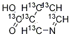 Nicotinic Acid-13C6 Struktur