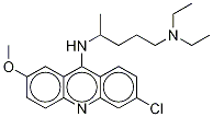 RAC QUINACRINE-D10 Struktur