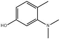 Phenol, 3-(dimethylamino)-4-methyl- Struktur