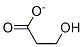 3-Hydroxypropanoic acid ion Struktur