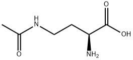 Nγ-Acetyl-L-2,4-diaminobutyric acid Struktur