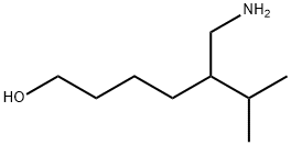 1-Heptanol,  5-(aminomethyl)-6-methyl- Struktur