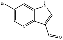 6-Bromo-4-azaindole-3-carboxaldehyde Struktur