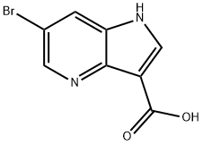 6-Bromo-4-azaindole-3-carboxylic acid Struktur