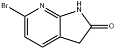 2H-Pyrrolo[2,3-b]pyridin-2-one,6-broMo-1,3-dihydro- Struktur