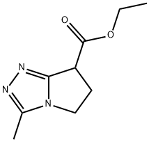 ethyl 3-methyl-6,7-dihydro-5H-pyrrolo[2,1-c][1,2,4]triazole-7-carboxylate Struktur