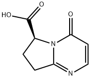 (S)-4-Oxo-4,6,7,8-tetrahydropyrrolo[1,2-a]pyrimidine-6-carboxylic acid Struktur