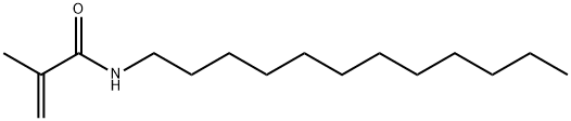 N-十二烷基甲基丙烯酰胺 結(jié)構(gòu)式