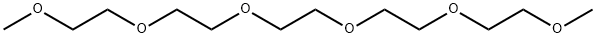 2,5,8,11,14,17-hexaoxaoctadecane Struktur
