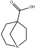 1-Azabicyclo[3.2.1]octane-5-carboxylicacid(9CI) Struktur