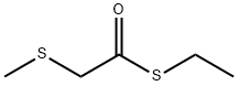 1-ethylsulfanyl-2-methylsulfanyl-ethanone Struktur