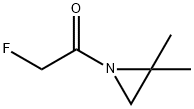 Aziridine, 1-(fluoroacetyl)-2,2-dimethyl- (9CI) Struktur