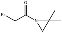 Aziridine, 1-(bromoacetyl)-2,2-dimethyl- (9CI) Struktur