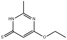 4(1H)-Pyrimidinethione, 6-ethoxy-2-methyl- (9CI) Struktur