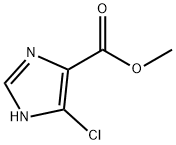 Methyl 4-chloro-1H-iMidazole-5-carboxylate Struktur