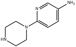 3-Pyridinamine,6-(1-piperazinyl)-(9CI) Struktur