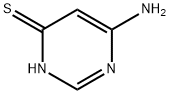 4(1H)-Pyrimidinethione, 6-amino- (9CI) Struktur