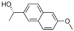 (S)-(-)-1-(6-Methoxy-2-naphthyl)ethanol Struktur