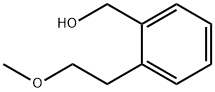 Benzenemethanol, 2-(2-methoxyethyl)- (9CI) Struktur