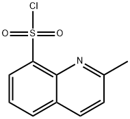 2-Methyl-8-quinoxalinesulfonyl Chloride Struktur