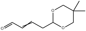 4-(5,5-Dimethyl-1,3-dioxane-2-yl)but-3-enal Struktur