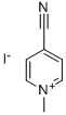 4-CYANO-1-METHYLPYRIDINIUM IODIDE Struktur