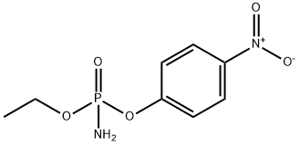 O-ethyl O-4-nitrophenyl phosphoramidate Struktur