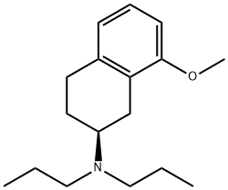 (S)-8-METHOXY-N,N-DIPROPYL-1,2,3,4-TETRAHYDRONAPHTHALEN-2-AMINE Struktur