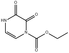 ethyl 3-hydroxy-2-oxopyrazine-1(2H)-carboxylate Struktur