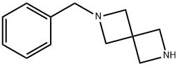 2-benzyl-2,6-diazaspiro[3.3]heptane Struktur