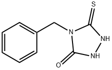 4-BENZYL-5-THIOXO-[1,2,4]TRIAZOLIDIN-3-ONE Struktur